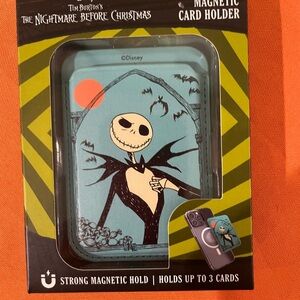 Disney Nightmare Before Christmas Jack Skellington Card Wallet